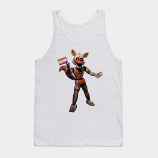 Lolbit Lesbian Flag Pride - FNAF Tank Top